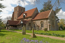 English Medieval Village Church