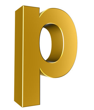 3d letter collection - Small cases - p