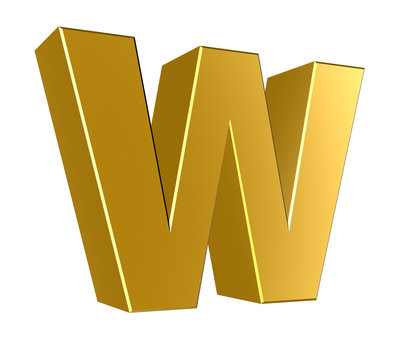 3d letter collection - Small cases - w
