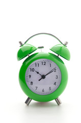 Green clock