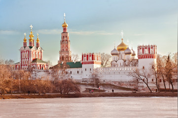 Wall Mural - Novodevichiy Convent in Moscow Daytime