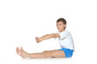 © aletia2011 - Teenage boy exercising yoga