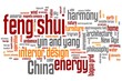 canvas print picture - Feng shui - word cloud illustration