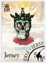 JERSEY - 2014: Shows Illustration From Hamlet