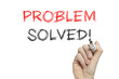 © ibreakstock - Hand writing problem solved