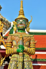 Wall Mural - Wat Phra Kaeo, Bangkok, Thailand