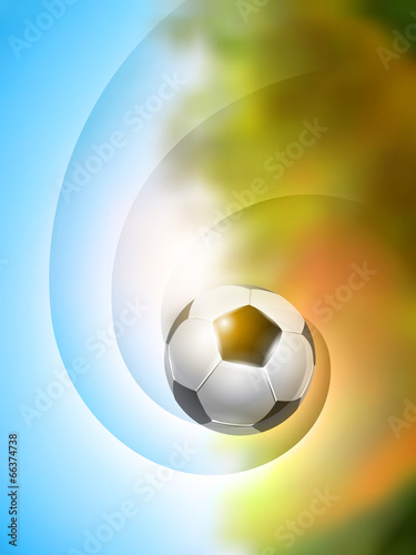 Plakat na zamówienie Soccer Vector Design