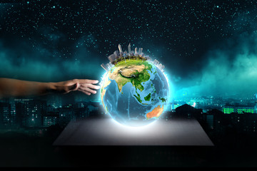 Wall Mural - earth planet