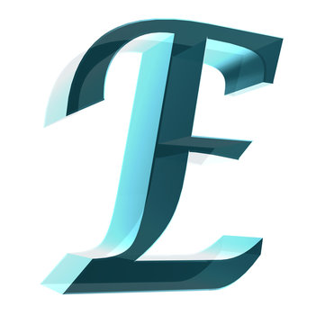 3d letter collection - E