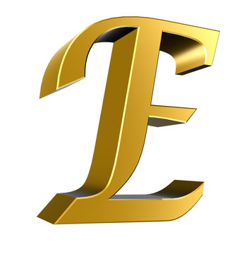 3d letter collection - E