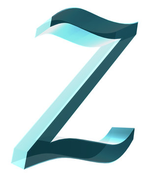 3d letter collection - Z