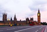 Fototapeta Big Ben - House of Parliament, City of Westminster, Londom-England