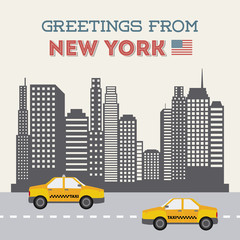 Sticker - NYC design