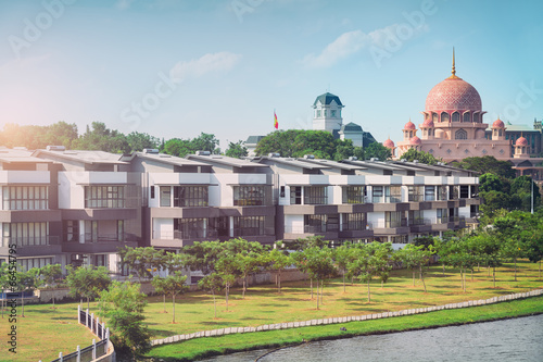 Housing Development In Putrajaya Kuala Lumpur Malaysia Stock Photo Adobe Stock