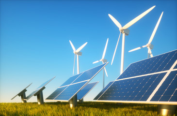 sustainable energy concept