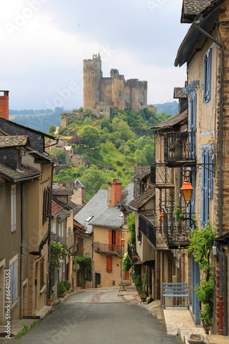 Nowoczesny obraz na płótnie Village de Najac, Aveyron