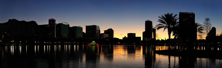 Fototapete - Orlando silhouette