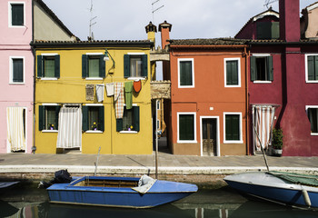 Wall Mural - Multicolored houses in Venice