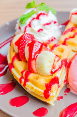 Sticker - Strawberry banana pancake