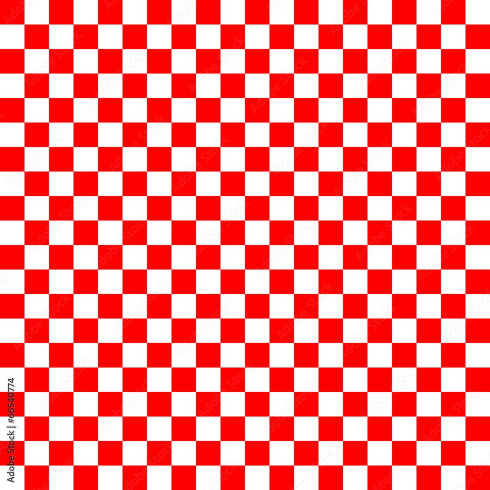 rot-weiß kariert Stock Vector