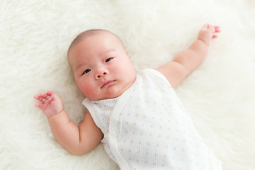 Sticker - Asian new born baby