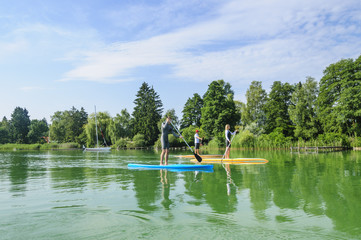 Canvas Print - Ausflug auf dem See