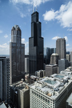 Willis Tower,Chicago,aerial Photograph
