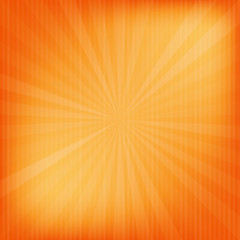 Papier Peint - Orange rays texture background