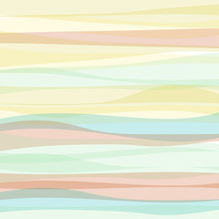 Wall Mural - Seamless colorful striped wave background