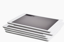 Stack Of Digital Tablets
