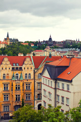 Canvas Print - Cityscape of Prague