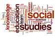 Social studies word cloud