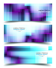 Poster - Banner Backgrounds for business card or corporate covers