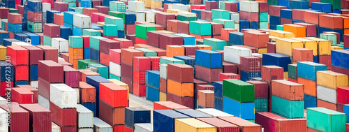 Container Terminal Fototapeta