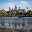 The Ancient Temple of Angkor Wat, Siem Reap, Cambodia