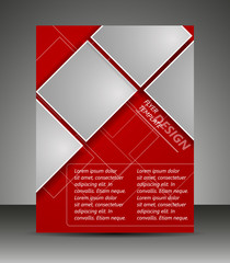 Poster - Professional business flyer template or corporate banner