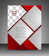 Poster - Professional business flyer template or corporate banner