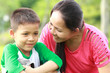 © Naypong Studio - Child and mother