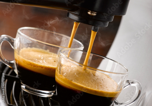 Naklejka - mata magnetyczna na lodówkę espresso