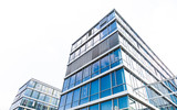 Fototapeta  - modernes Bürogebäude - Hochhäuser