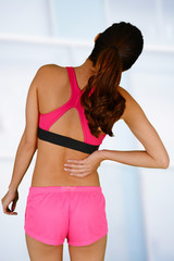 Poster - Woman With Back Pain