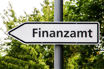 Finanzamtschild