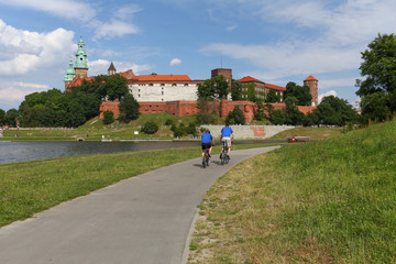 Canvas Print - Kraków - lato w mieście