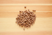 Pinto Beans On Wood