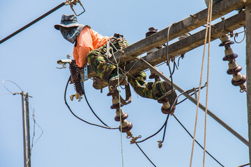 Maintenance of power distribution system 22 kv