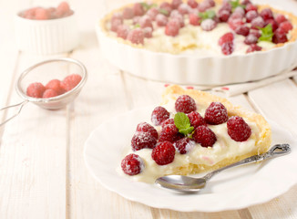 Fruit tart cake