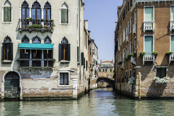 Wall Mural - Ancient buildings in Venice