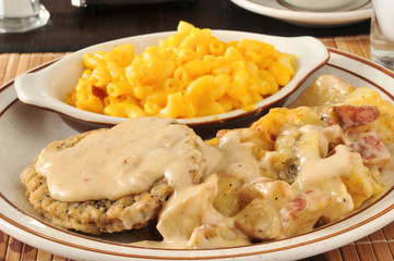 Wall Mural - chicken fried steak