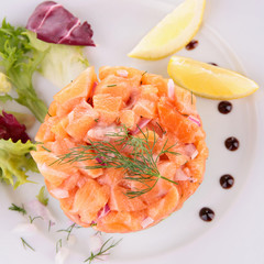 salmon tartar