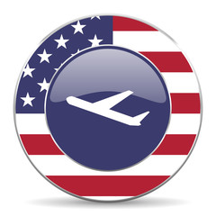 Leinwandbilder - deparures american icon